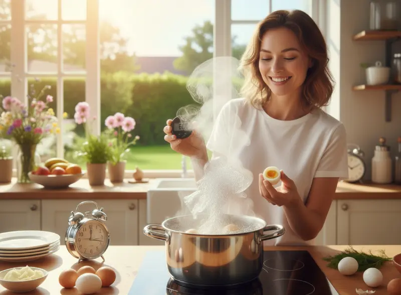 kaynar suda yumurta haşlama süresi