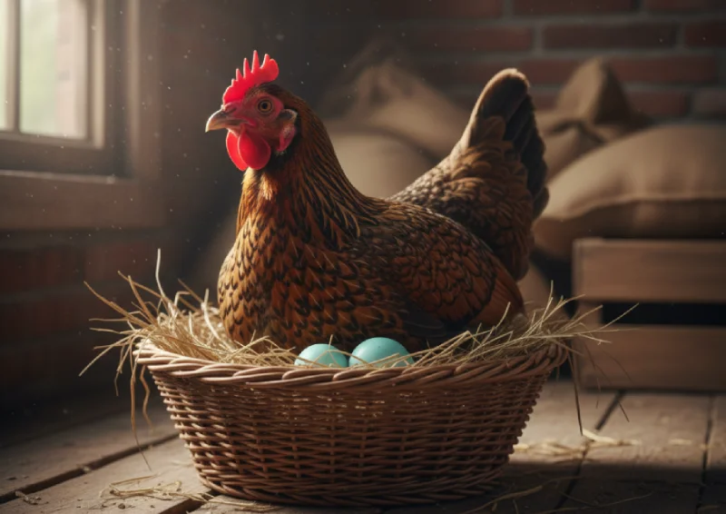 mavi yumurtlayan araucana cinsi tavuk